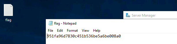 Flag de la máquina Explosion