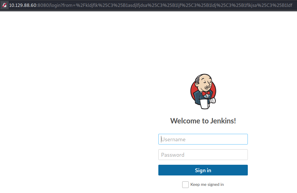 Prueba al introducir ruta aleatoria